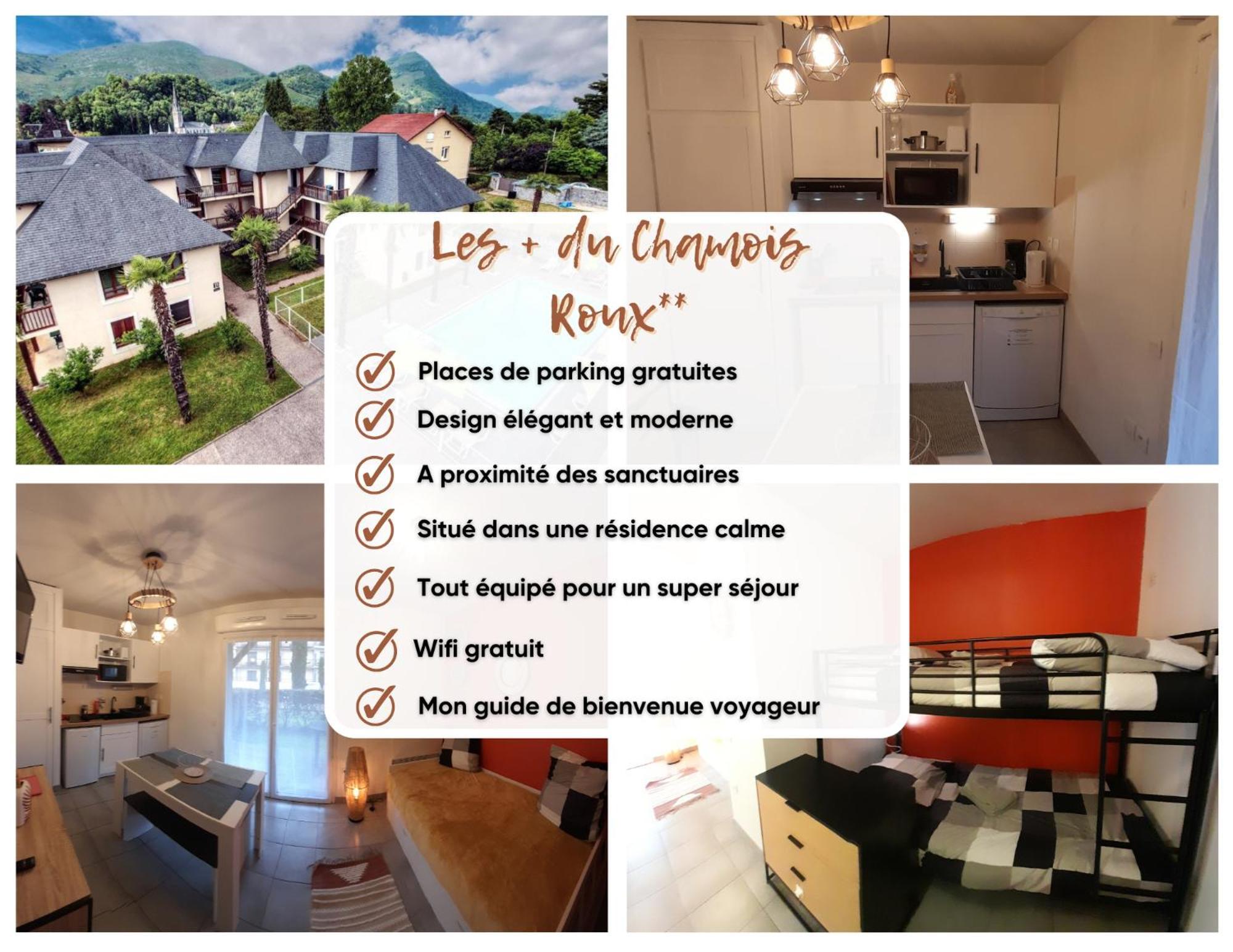 Appartement Du Chamois Roux, Dans Residence De Tourisme 3 Etoiles Лурд Екстер'єр фото